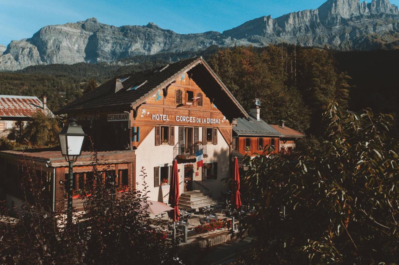 Auberge Des Gorges Servoz Exterior foto